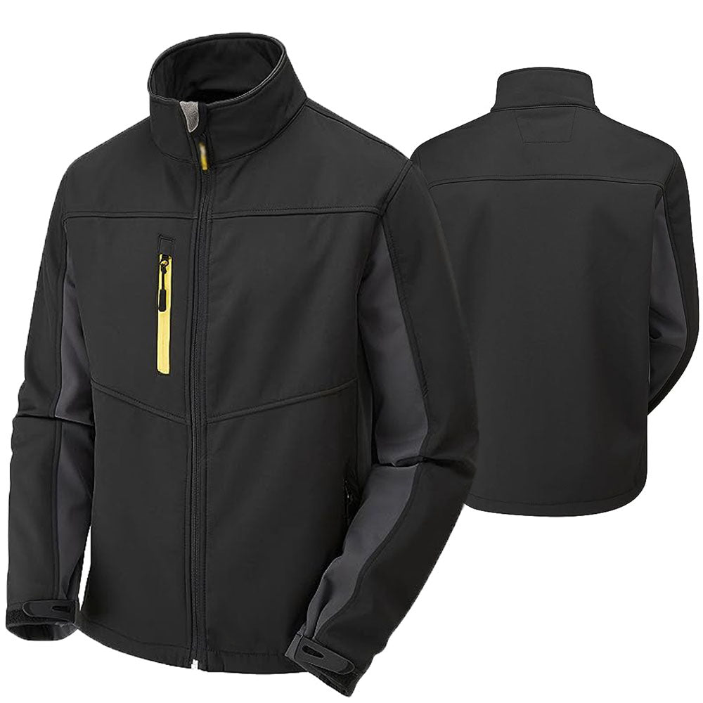 Mens Xtreme Waterproof Two Tone SoftShell Workwear Jacket