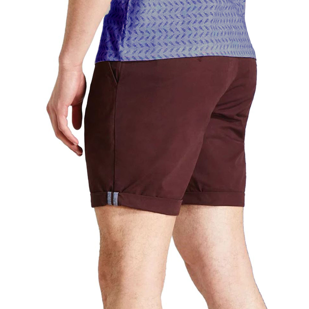 Mens Casual Cotton Summer Chino Shorts