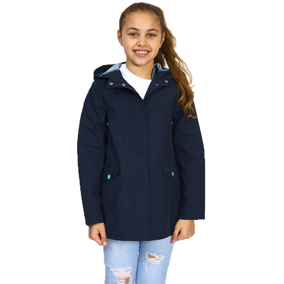 Girls Brave Soul Digger Unlined 228T Milky Coated Waterproof Jacket