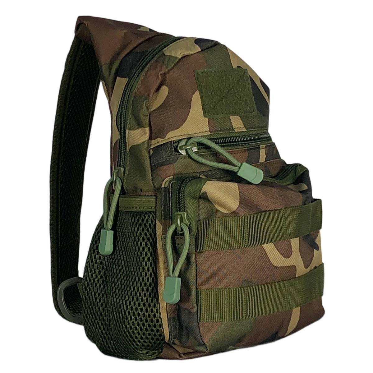 3P Tactical Military Chest Sling Bag Molle Crossbody Shoulder Pack Single Strap