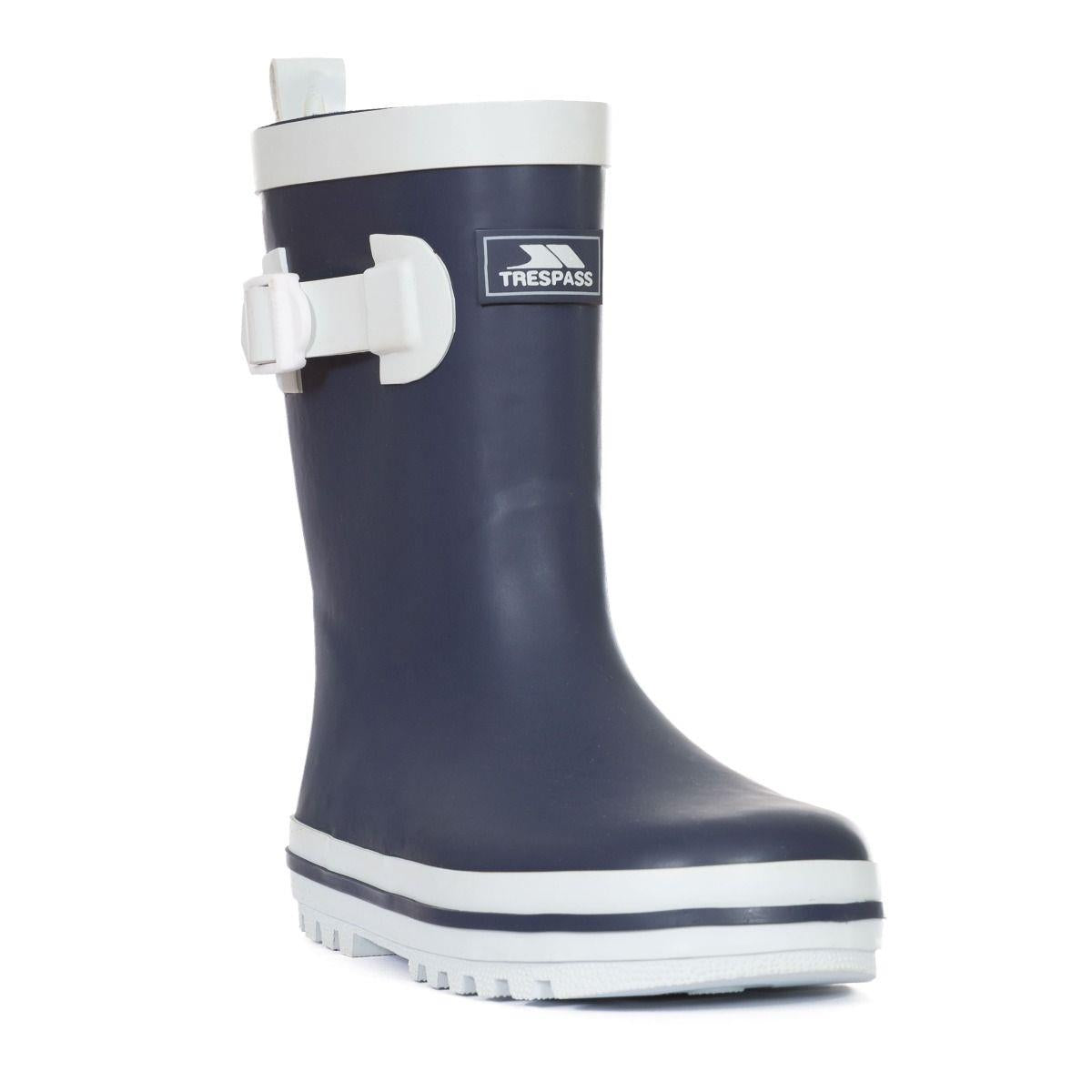 Unisex Kids Trespass Trumpet Wellies - Childrens Waterproof Wellington Boots