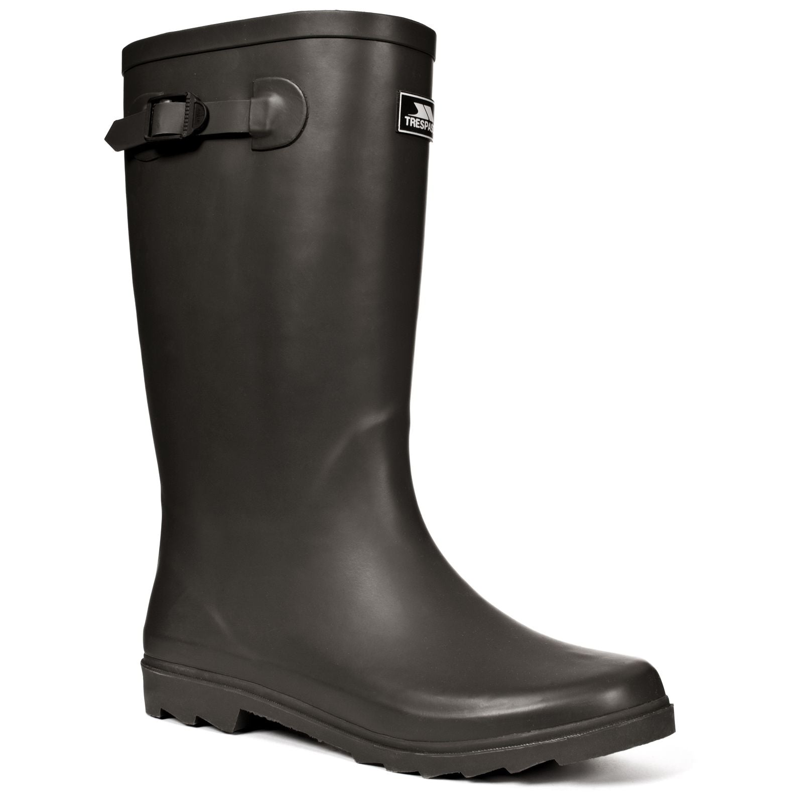 Trespass Recon X Mens Wellington Waterproof Plain Moulded Welly Boot