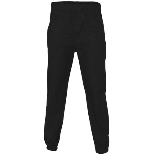 Plain Fleece Joggers Black