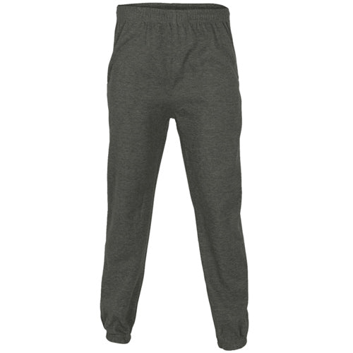 Plain Fleece Joggers Charcoal