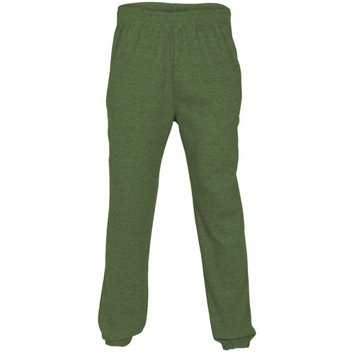 Plain Fleece Joggers Military Green