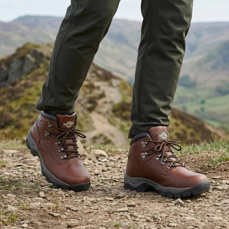 Mens Inuvik Leather Top Waterproof Hikers