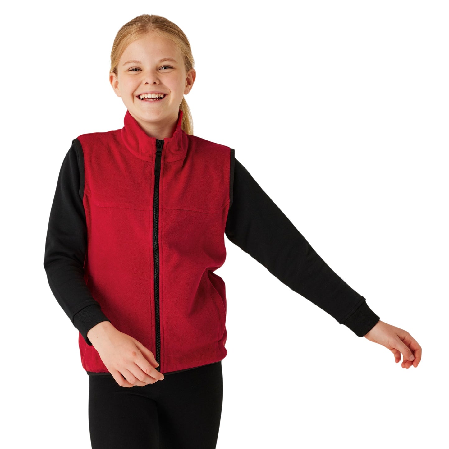 Unisex Kids Regatta Microfleece Bodywarmer - TRA883
