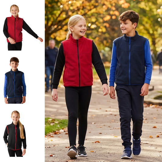 Unisex Kids Regatta Microfleece Bodywarmer - TRA883