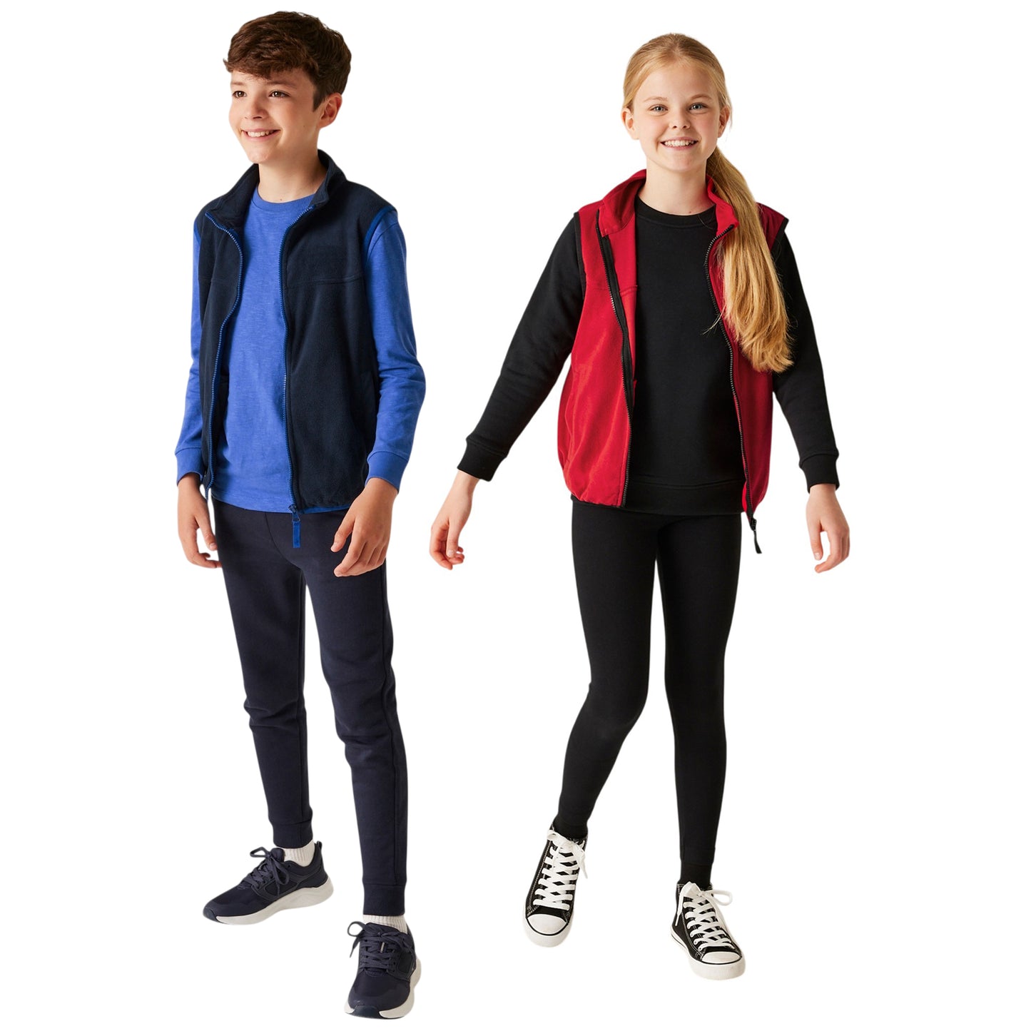 Unisex Kids Regatta Microfleece Bodywarmer - TRA883