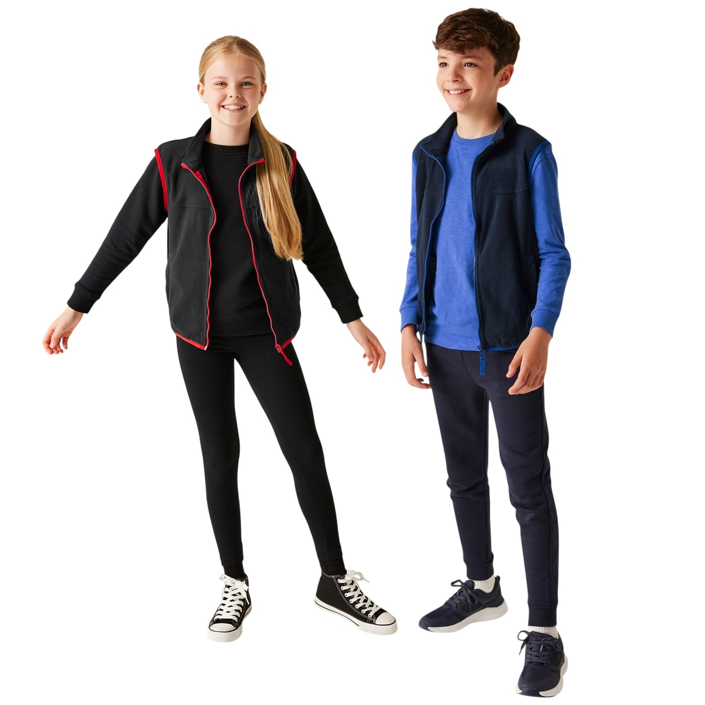 Unisex Kids Regatta Microfleece Bodywarmer - TRA883